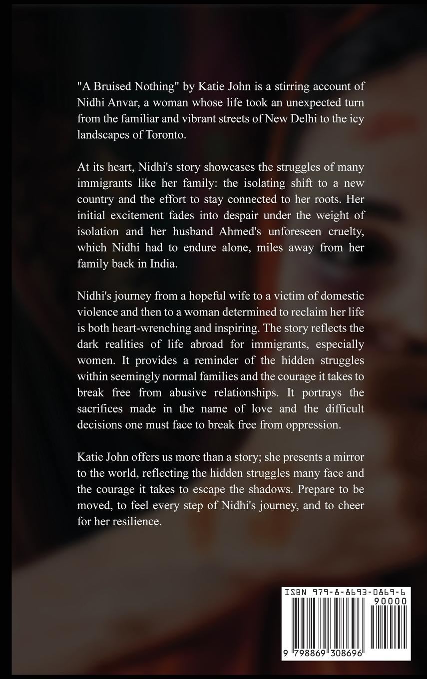 Rückseitencover A Bruised Nothing