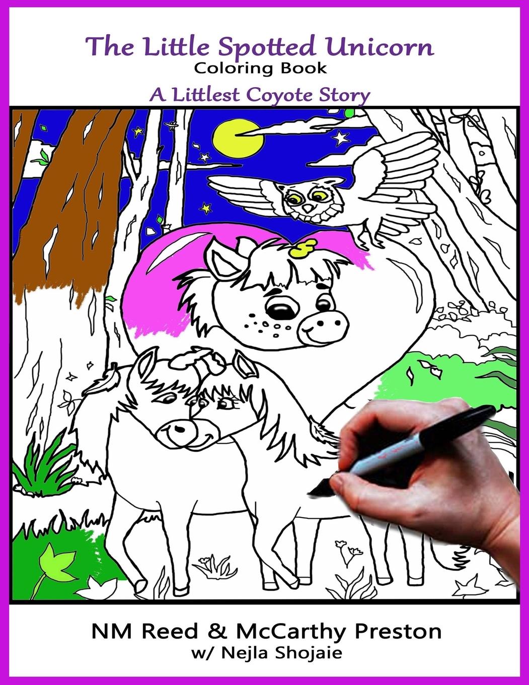 Vorderes Coverbild The Little Spotted Unicorn(Coloring Book)