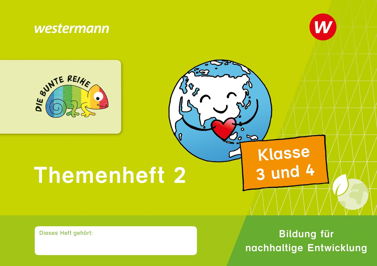 Vorderes Coverbild DIE BUNTE REIHE - Bildung für nachhaltige Entwicklung. Themenheft 2 Klasse 3/4