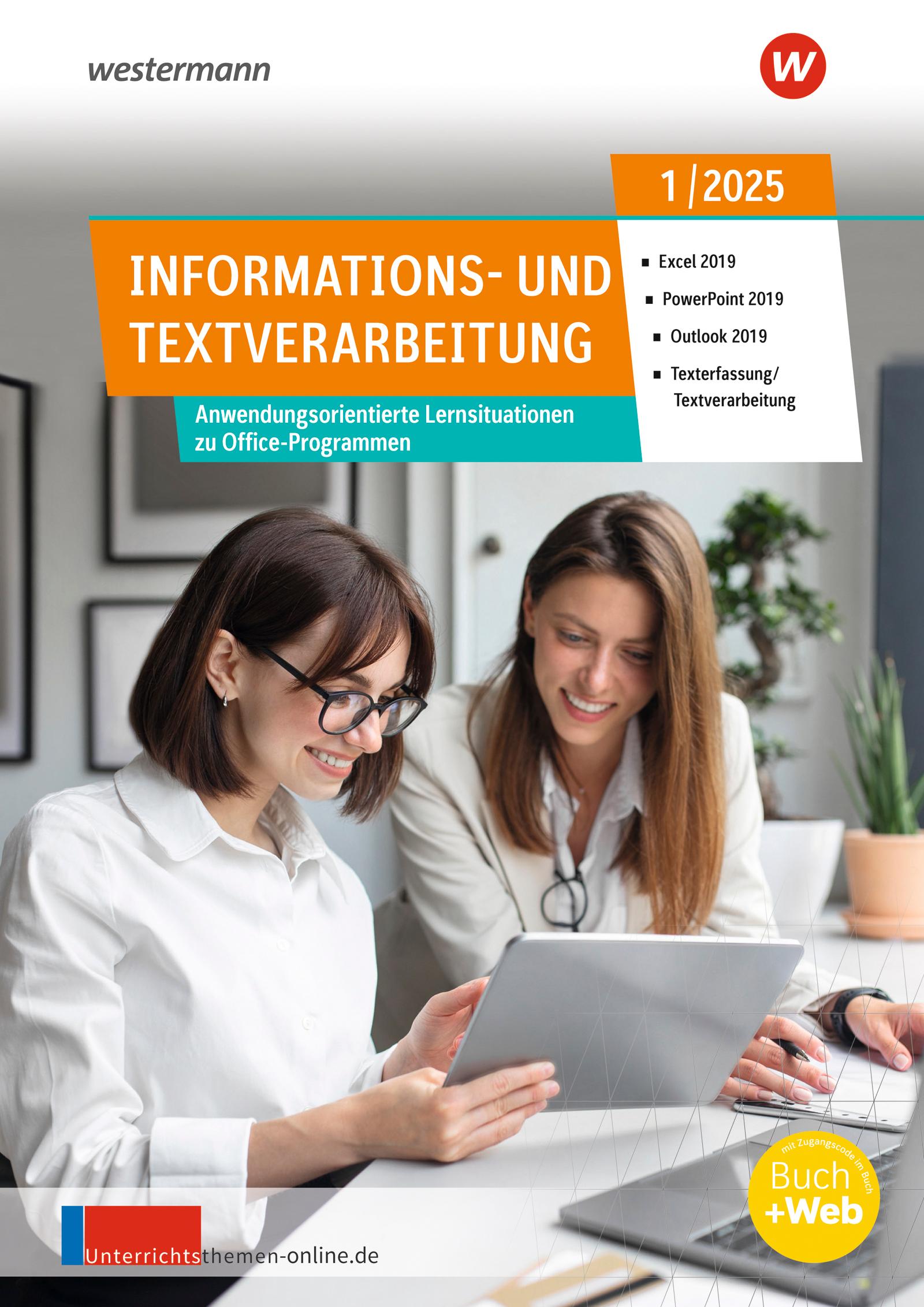 Vorderes Coverbild Unterrichtsthemen Informations- und Textverarbeitung