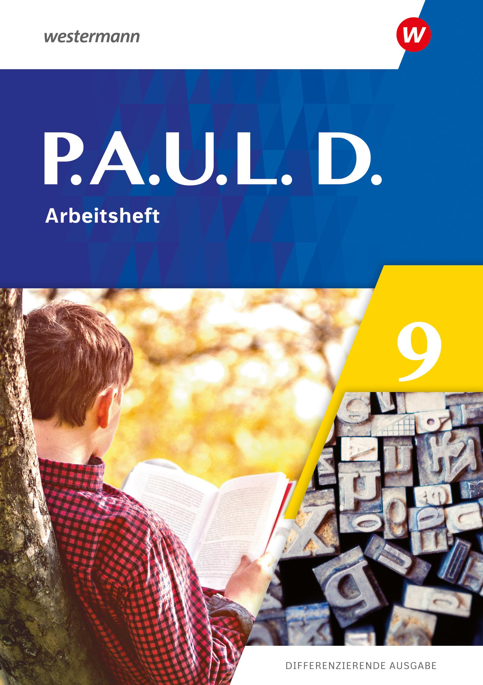Vorderes Coverbild P.A.U.L. D. (Paul) 9. Arbeitsheft. Differenzierende Ausgabe