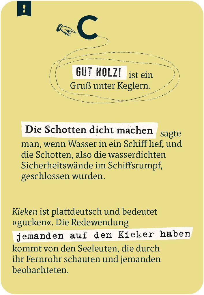 Beispielinhalt (Bild) Das große Quiz der Redewendungen & Sprichwörter