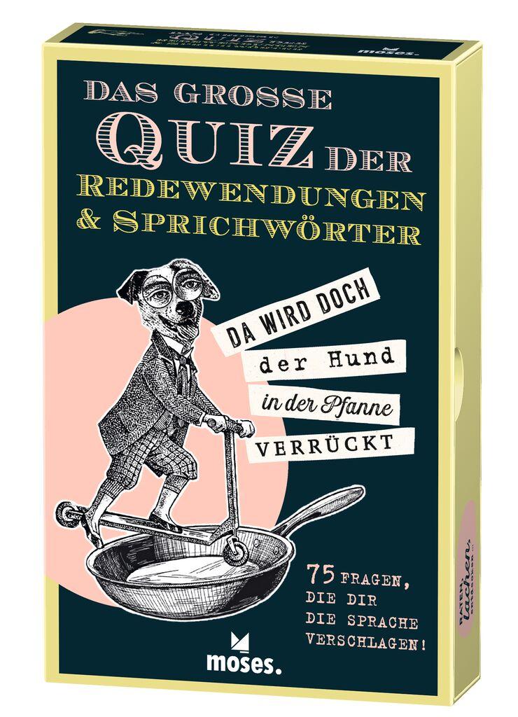 Vorderes Coverbild Das große Quiz der Redewendungen & Sprichwörter