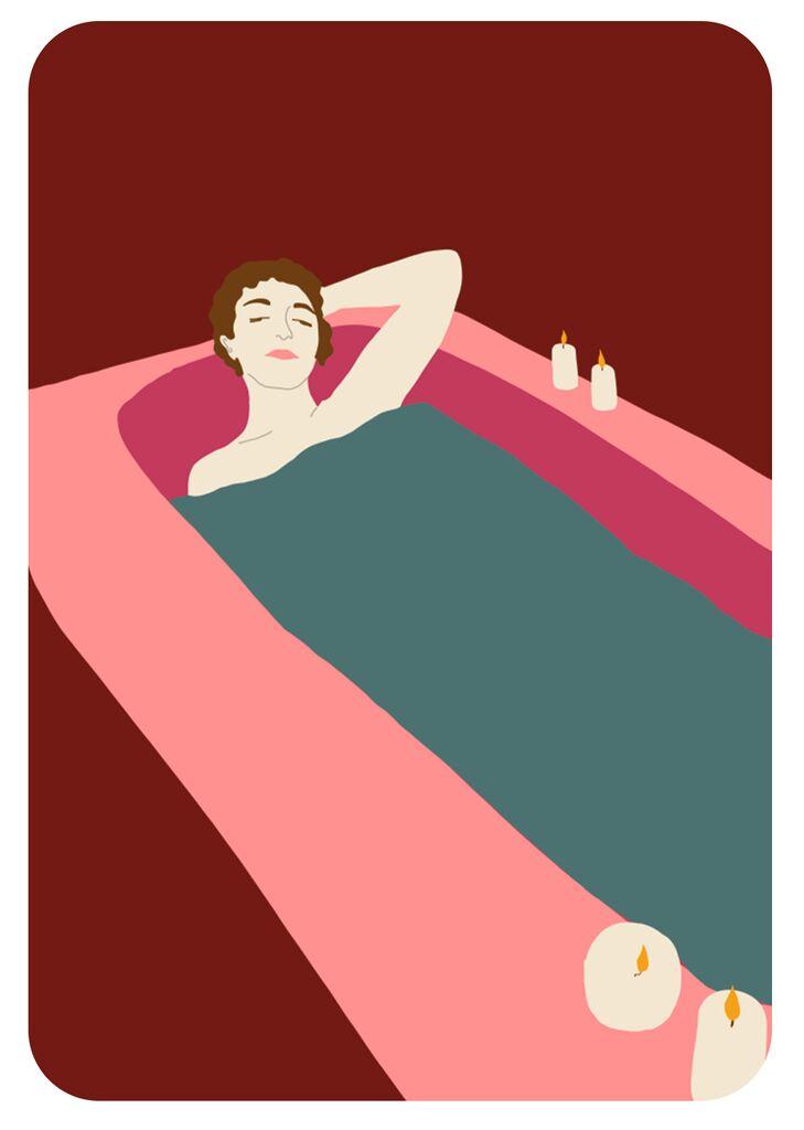 Beispielinhalt (Bild) Omm for you Love yourself