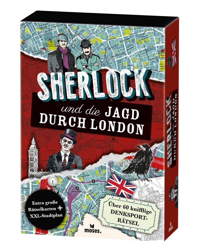 Vorderes Coverbild Sherlock und die Jagd durch London