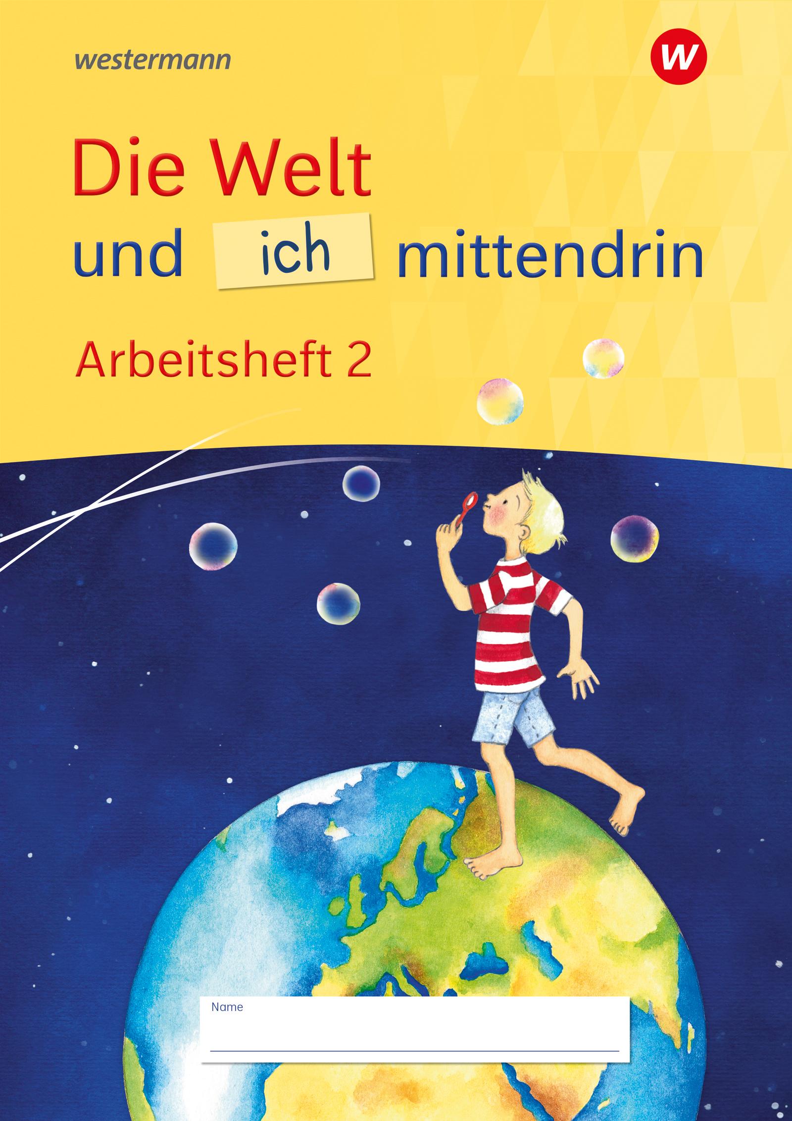 Vorderes Coverbild Die Welt und ich mittendrin 2. Arbeitsheft