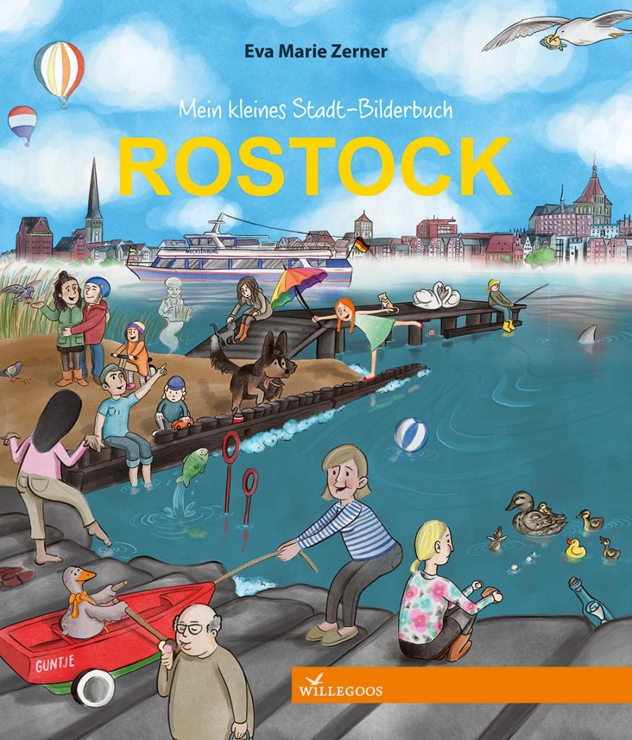 Vorderes Coverbild Mein Kleines Stadt-Bilderbuch Rostock