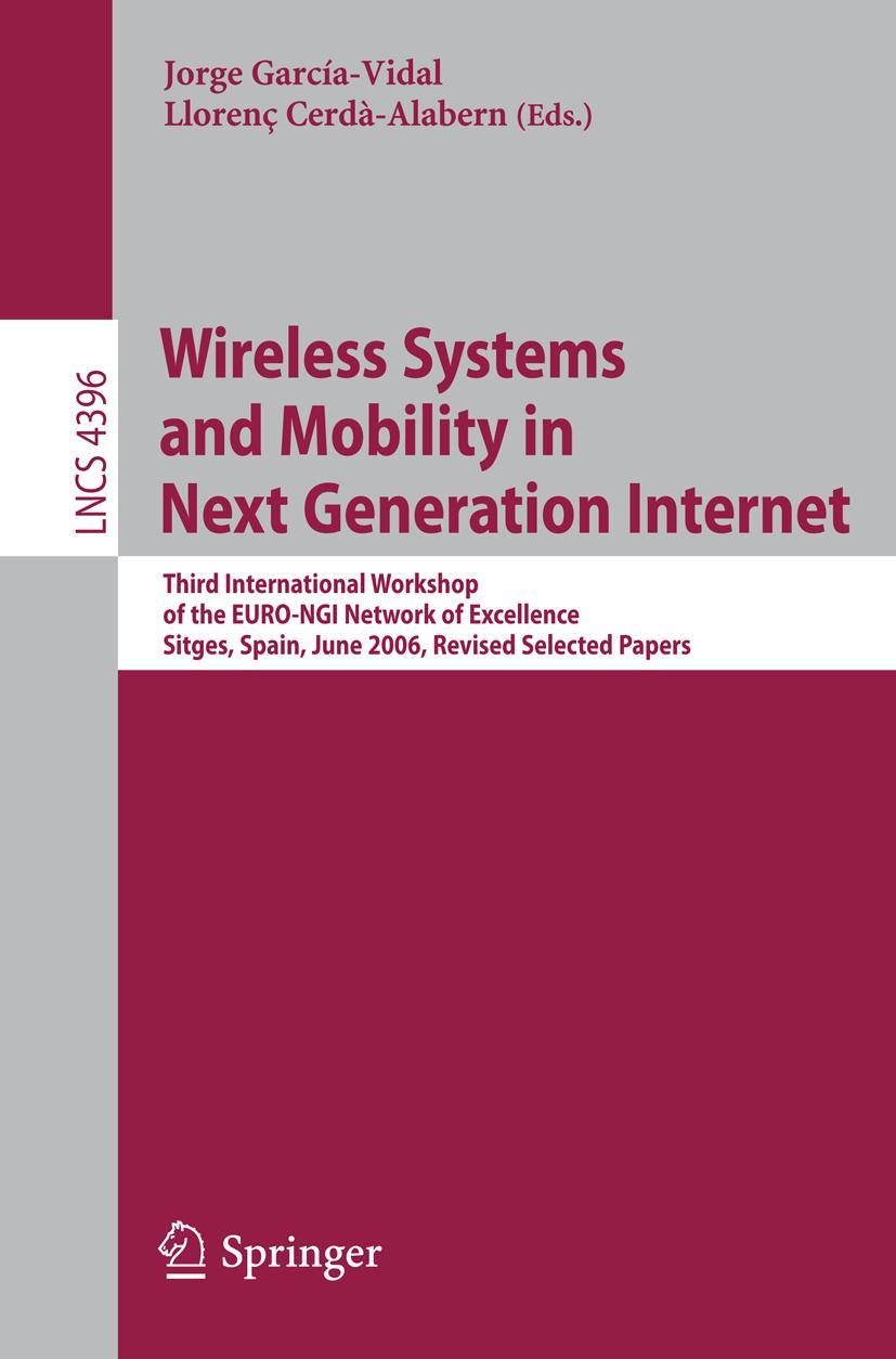 Vorderes Coverbild Wireless Systems and Mobility in Next Generation Internet