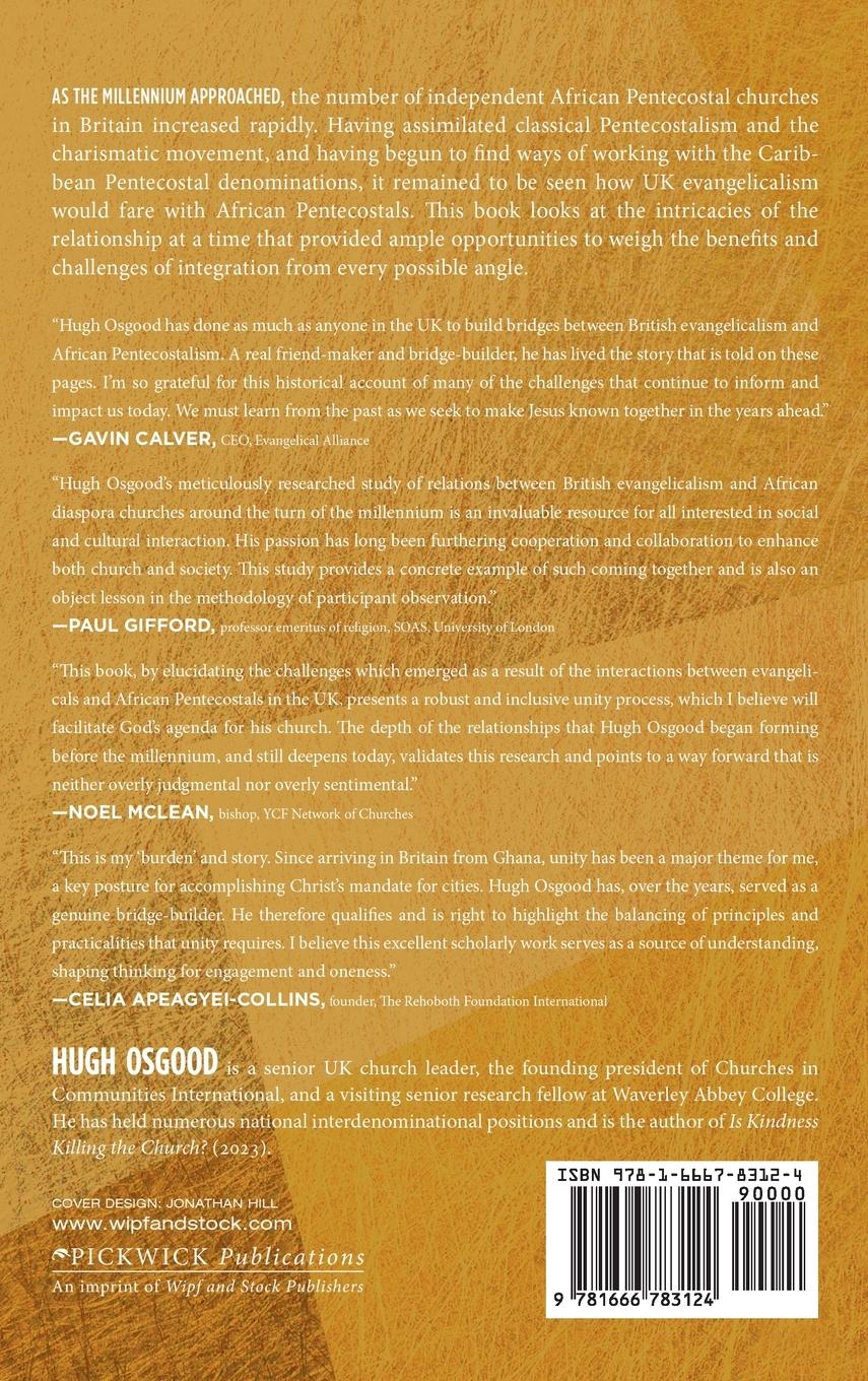 Rückseitencover Evangelical and African Pentecostal Unity
