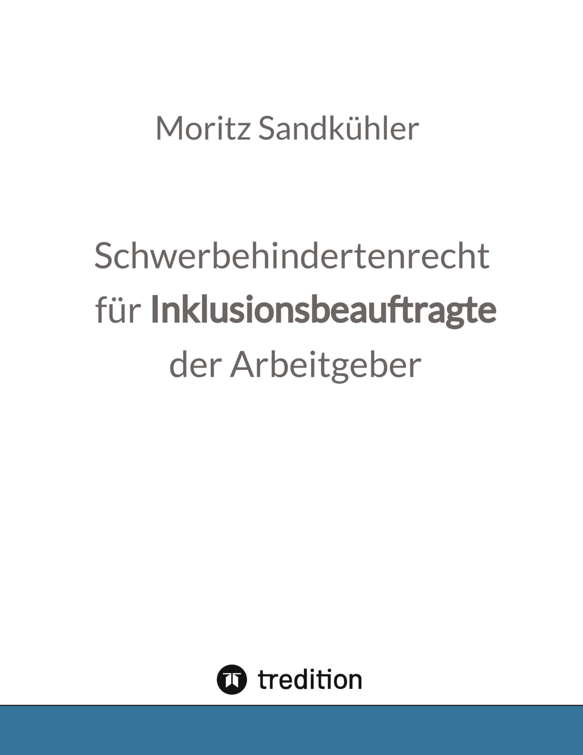 Vorderes Coverbild Schwerbehindertenrecht für Inklusionsbeauftragte der Arbeitgeber