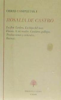 Vorderes Coverbild ROSALIA DE CASTRO OBRAS COMPLETAS I