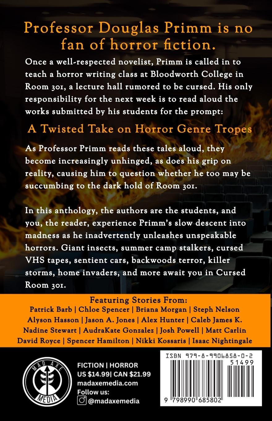 Rückseitencover Readings from Cursed Room 301