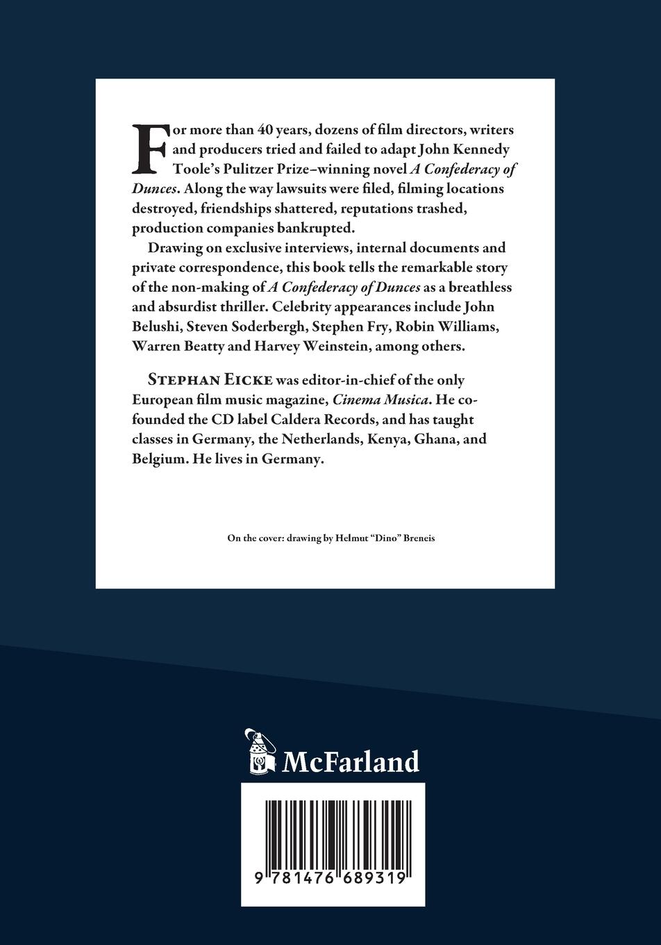 Rückseitencover The Unfilmable Confederacy of Dunces