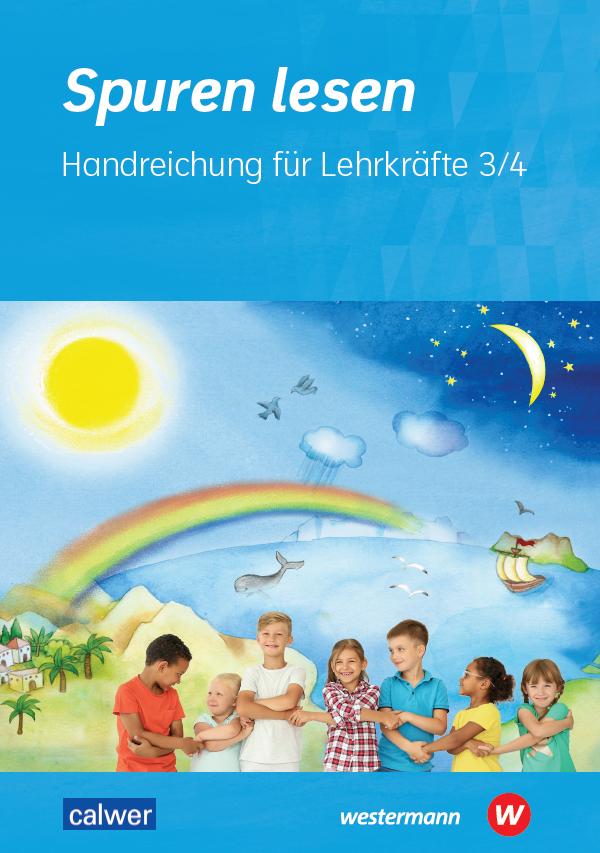 Vorderes Coverbild Spuren lesen 3/4 - Ausgabe 2023 für die Grundschule