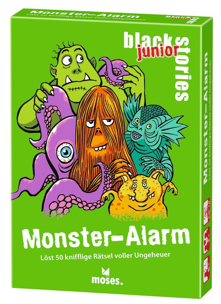 Vorderes Coverbild black stories junior Monster-Alarm