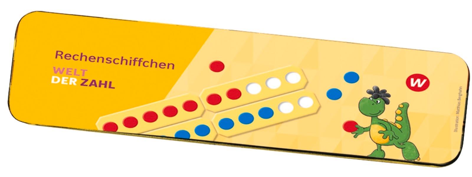 Vorderes Coverbild Die Rechenschiffchen. im Blechetui
