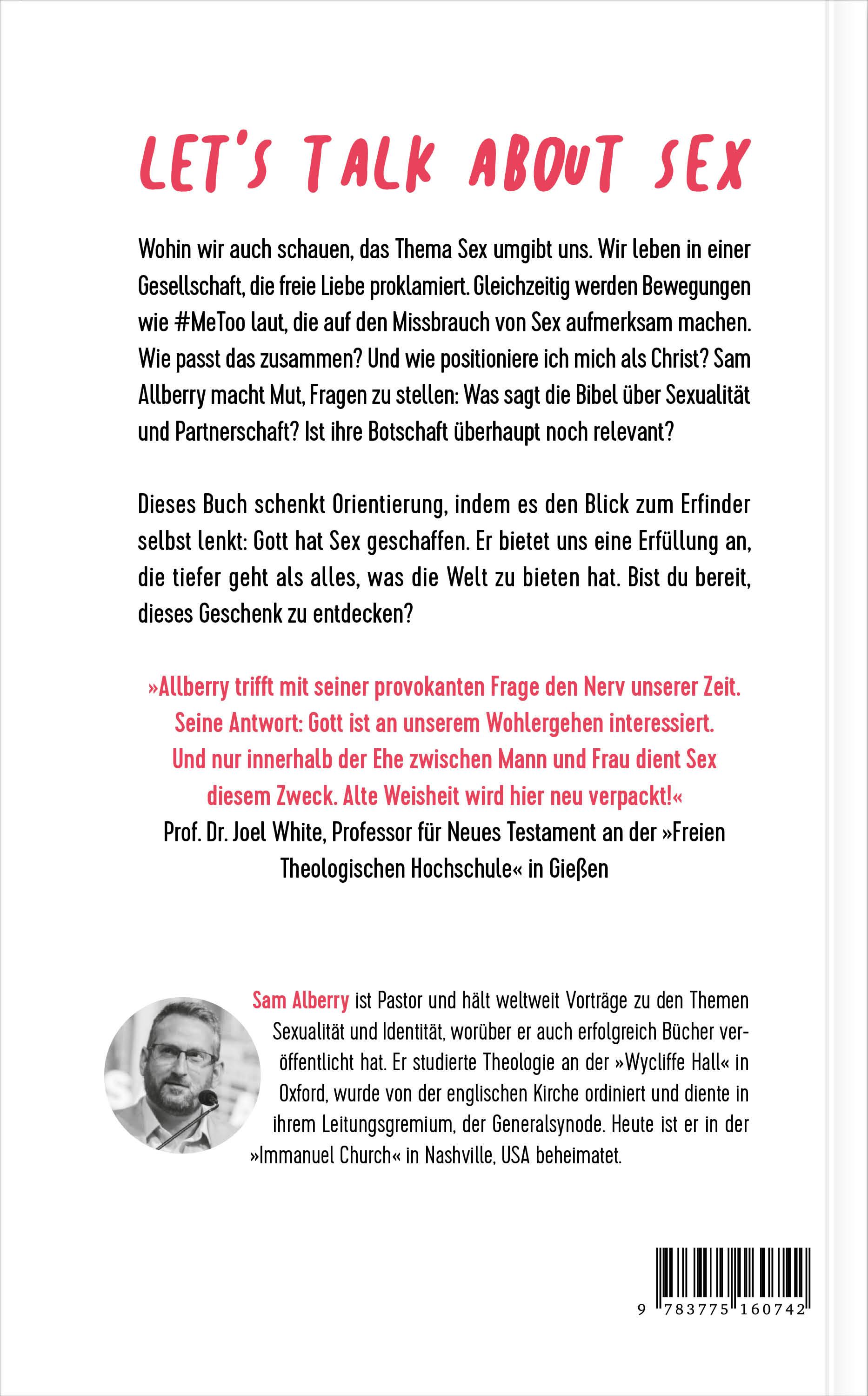 Rückseitencover Interessiert es Gott, mit wem ich schlafe?