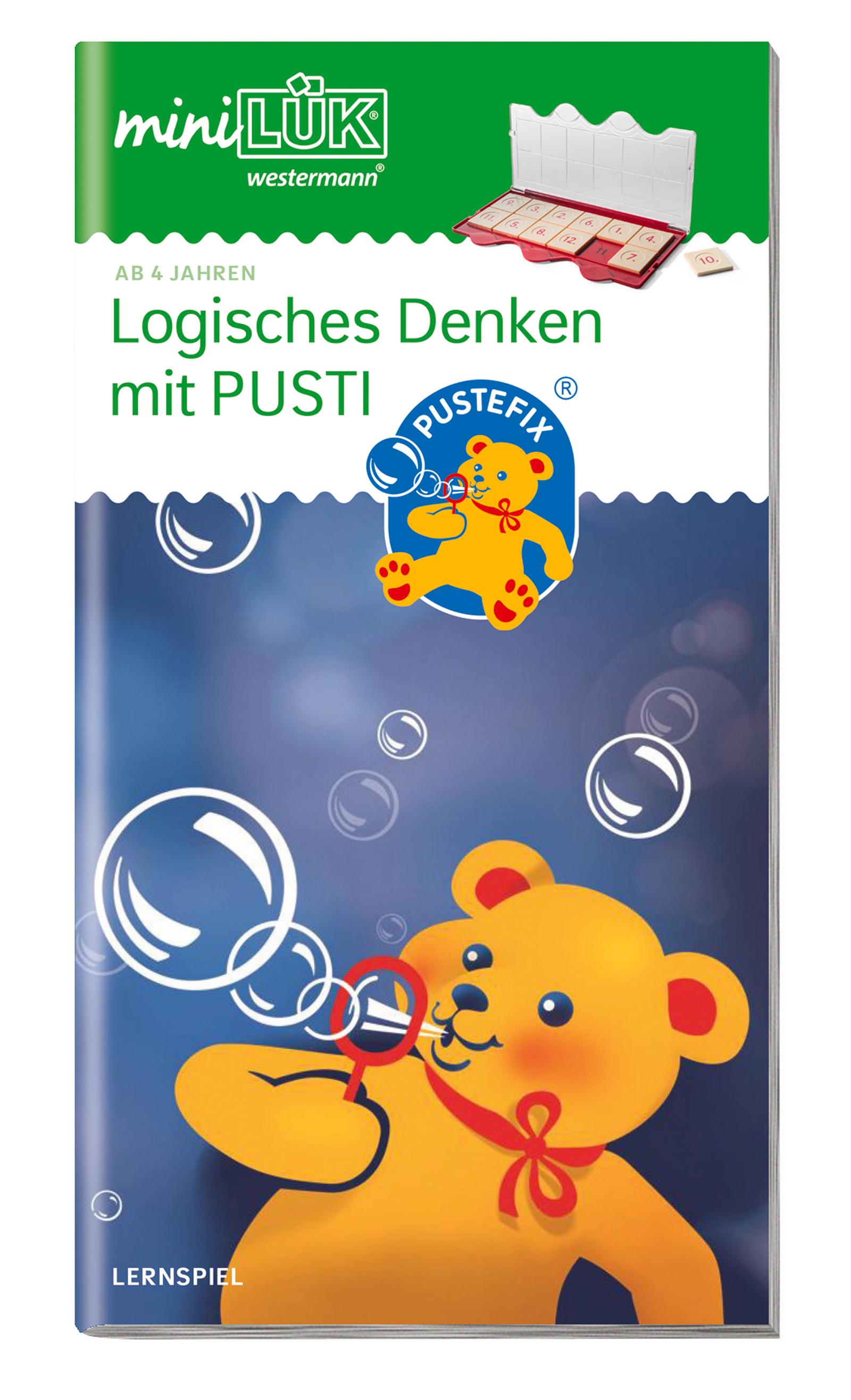 Vorderes Coverbild miniLÜK. Vorschule/1.Klasse Logisches Denken mit Pustefix