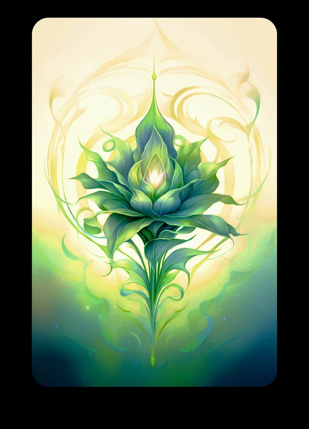 Beispielinhalt (Bild) Heilkraft Lenormandkarten mit Text