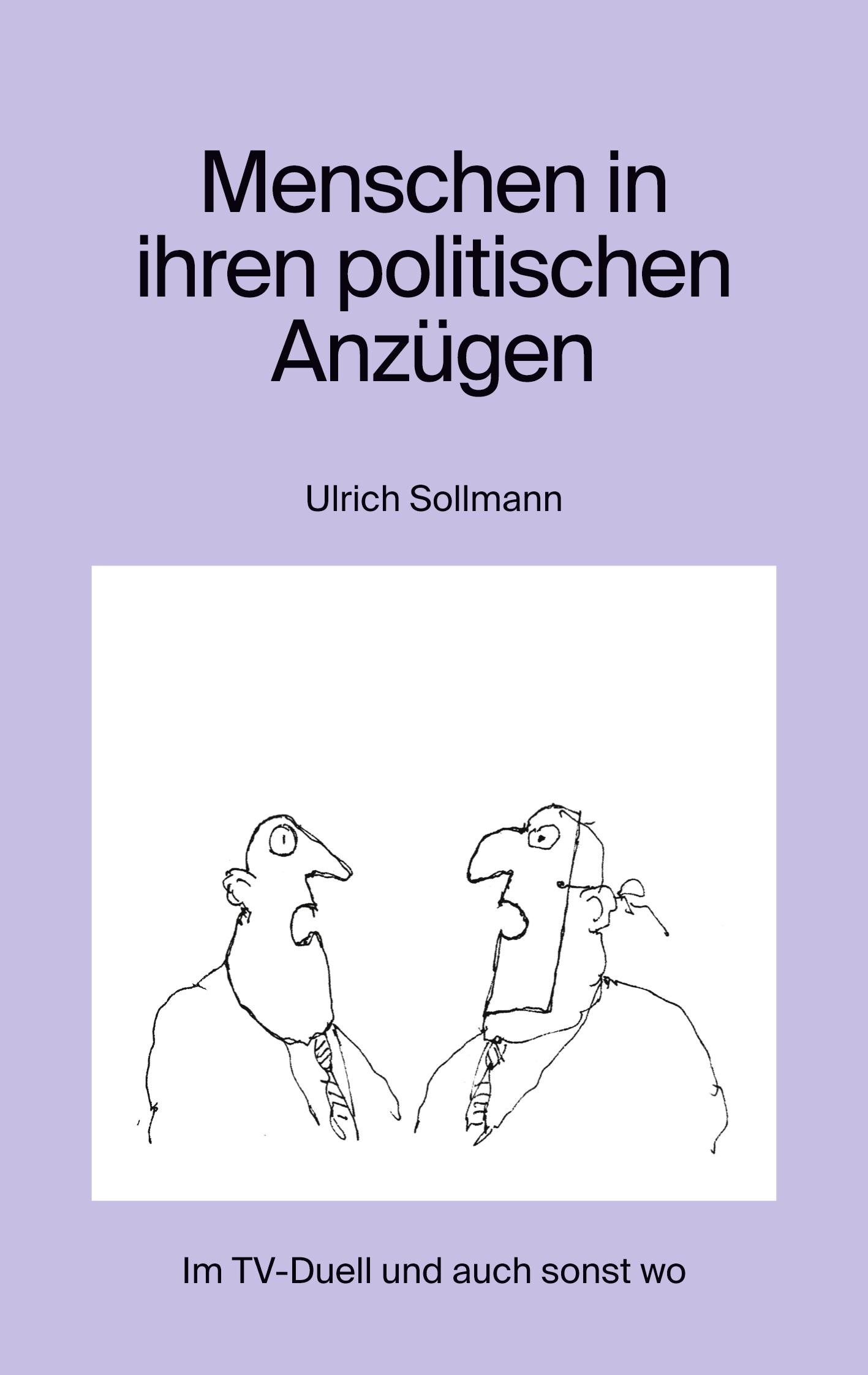 Vorderes Coverbild Menschen in ihren politischen Anzügen