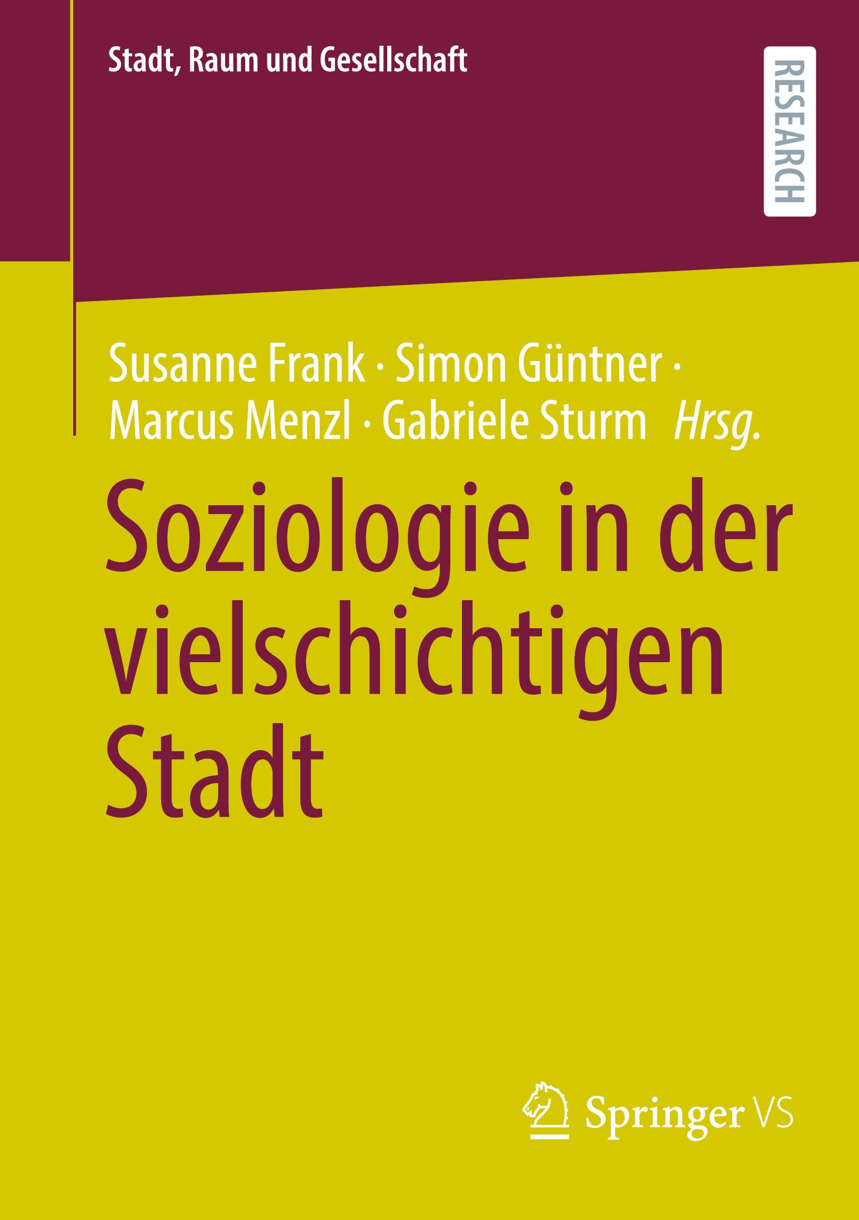 Vorderes Coverbild Soziologie in der vielschichtigen Stadt