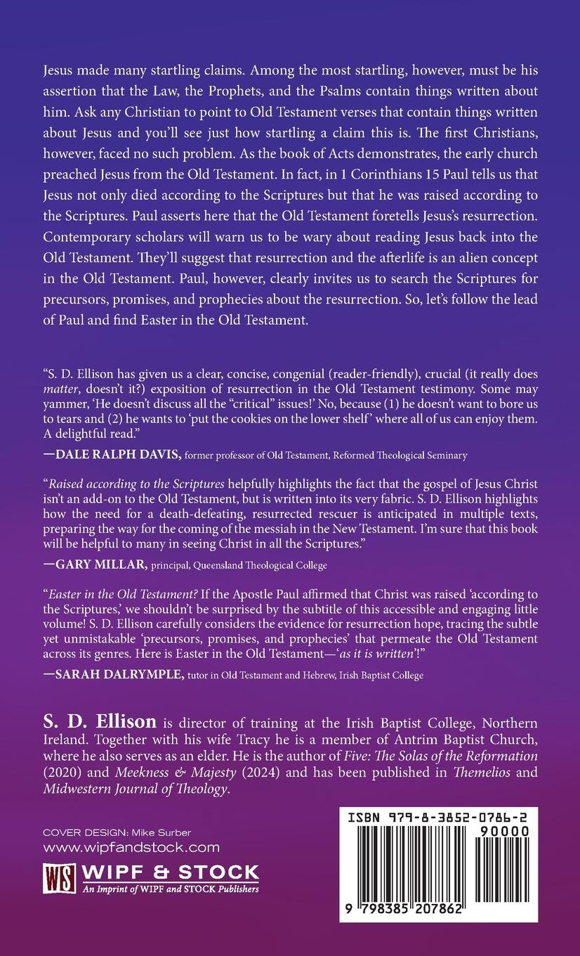 Rückseitencover Raised according to the Scriptures