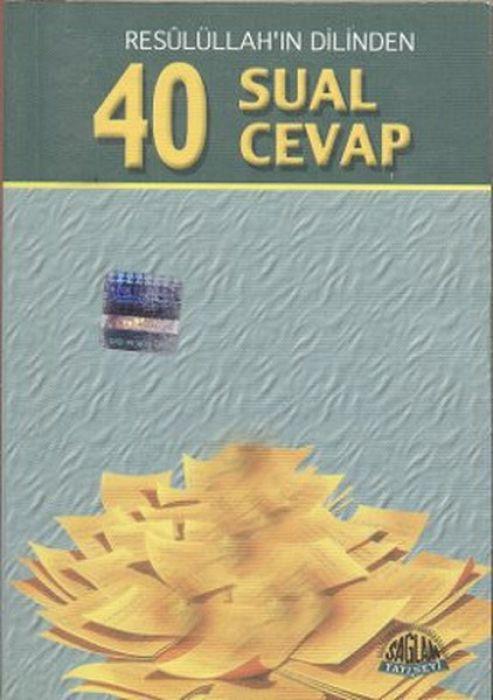 Vorderes Coverbild Resulüllahin Dilinden 40 Sual 40 Cevap