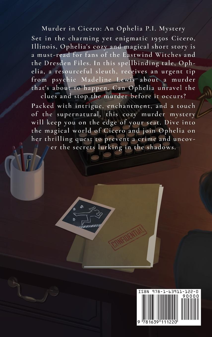 Rückseitencover Ophelia P. I. - A Short Story (Book 1)