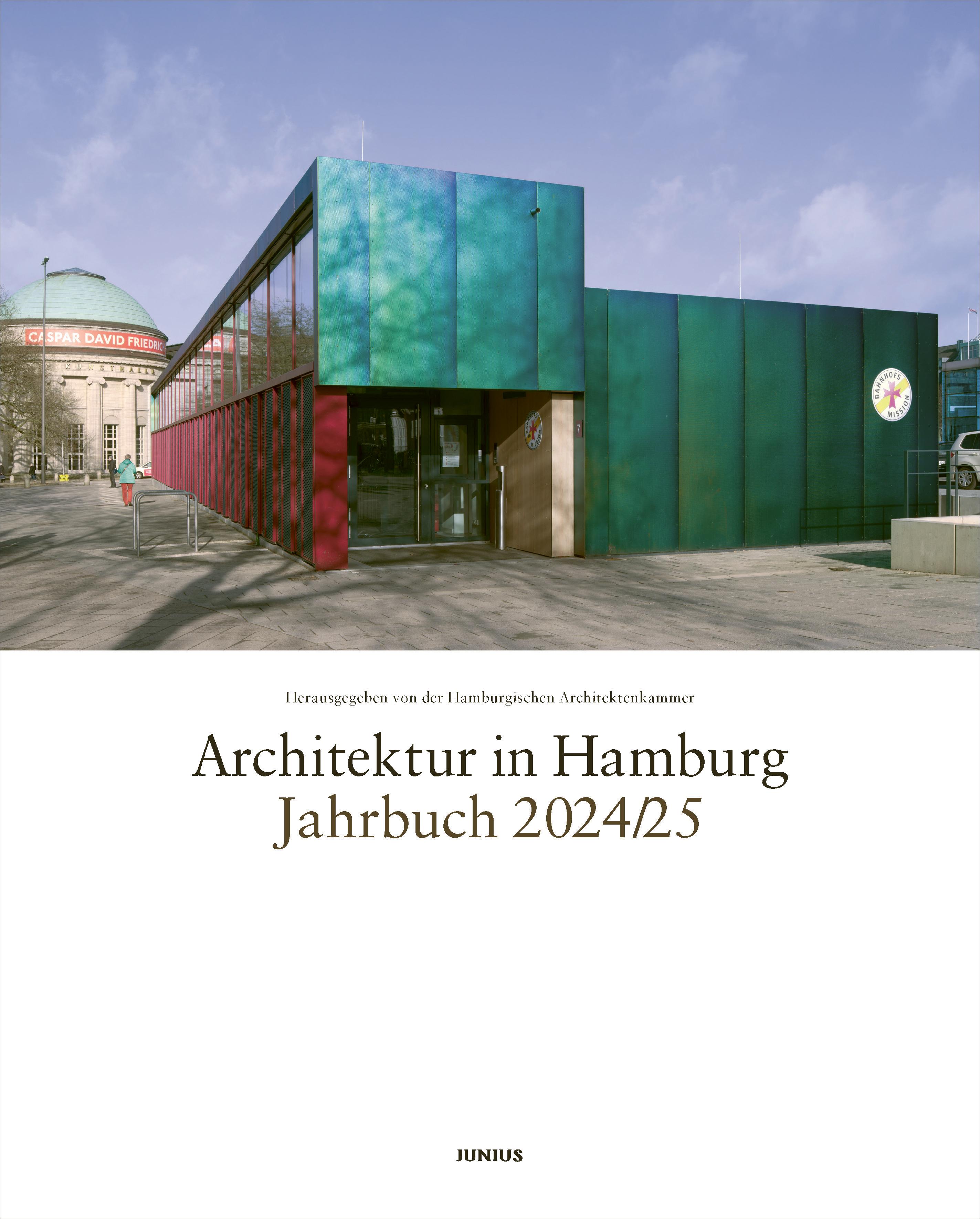 Vorderes Coverbild Architektur in Hamburg Jahrbuch 2024/25