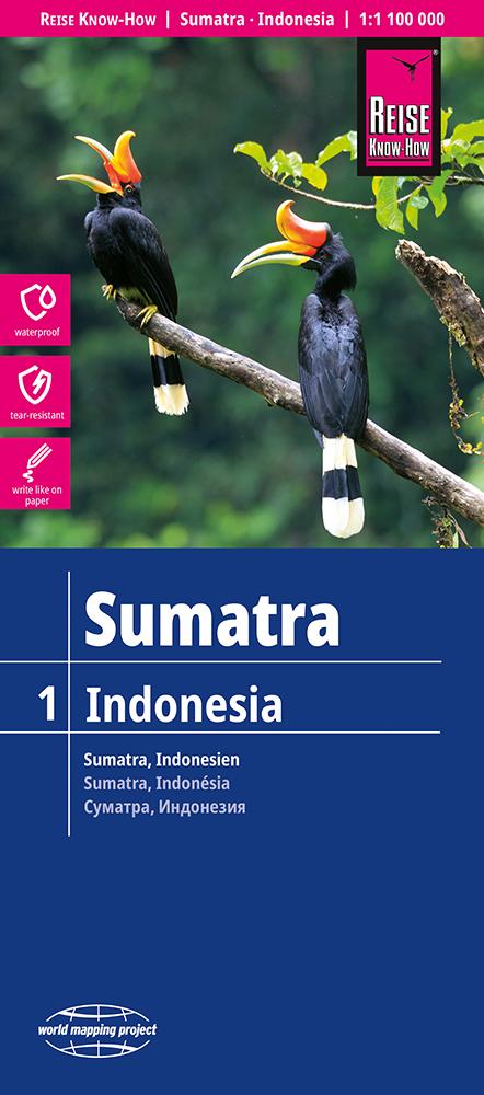 Vorderes Coverbild Reise Know-How Landkarte Sumatra (1:1.100.000) - Indonesien 1