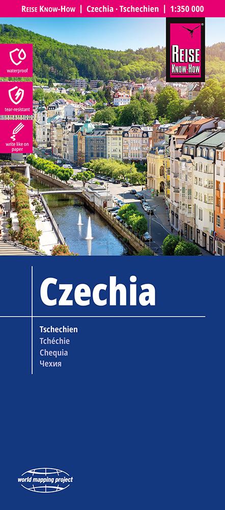 Vorderes Coverbild Reise Know-How Tschechien / Czechia (1:350.000)