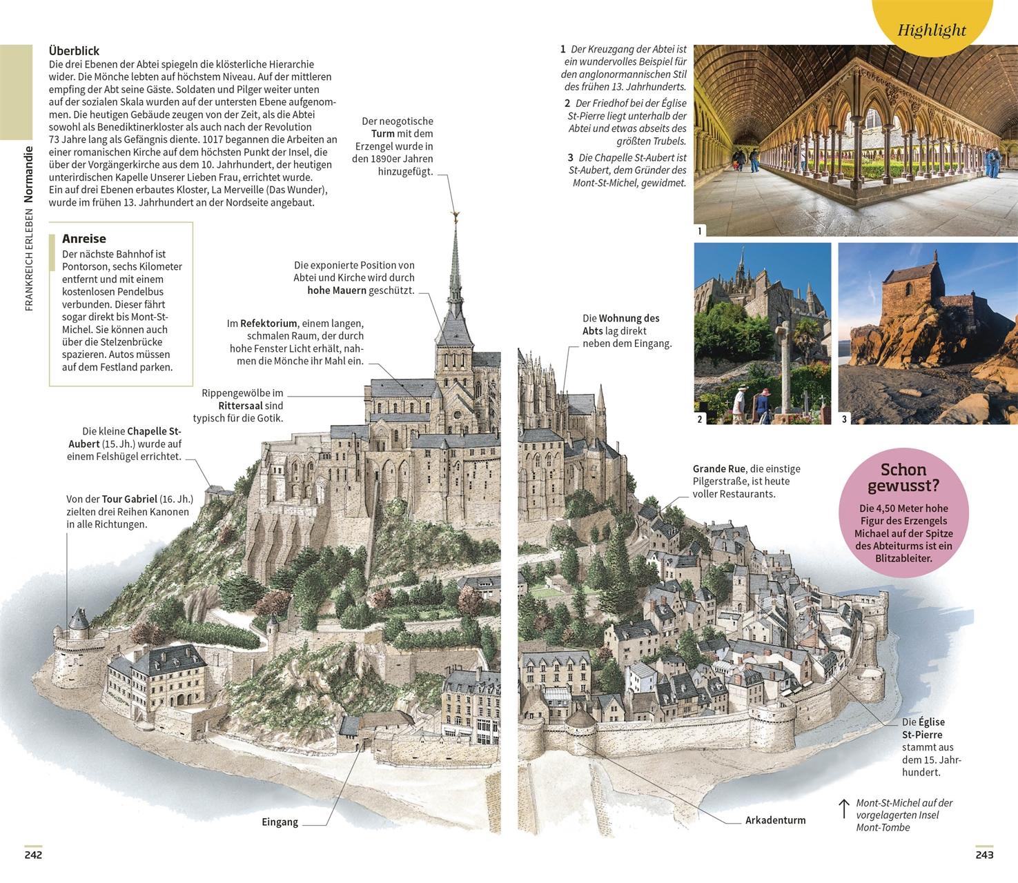 Beispielinhalt (Bild) Vis-à-Vis Reiseführer Frankreich
