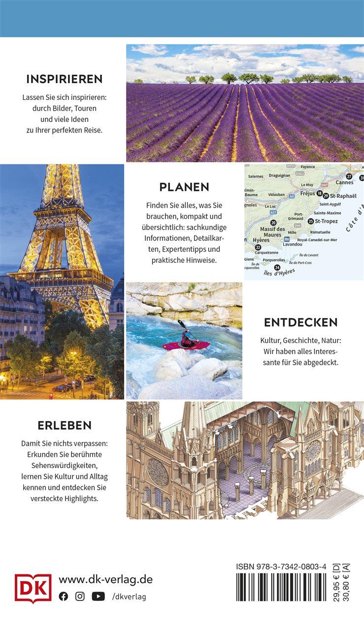 Rückseitencover Vis-à-Vis Reiseführer Frankreich