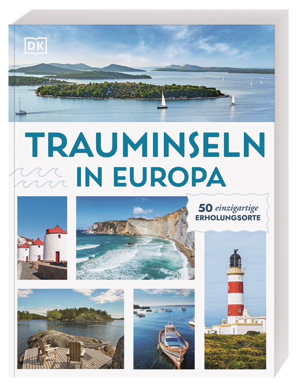 Vorderes Coverbild Trauminseln in Europa