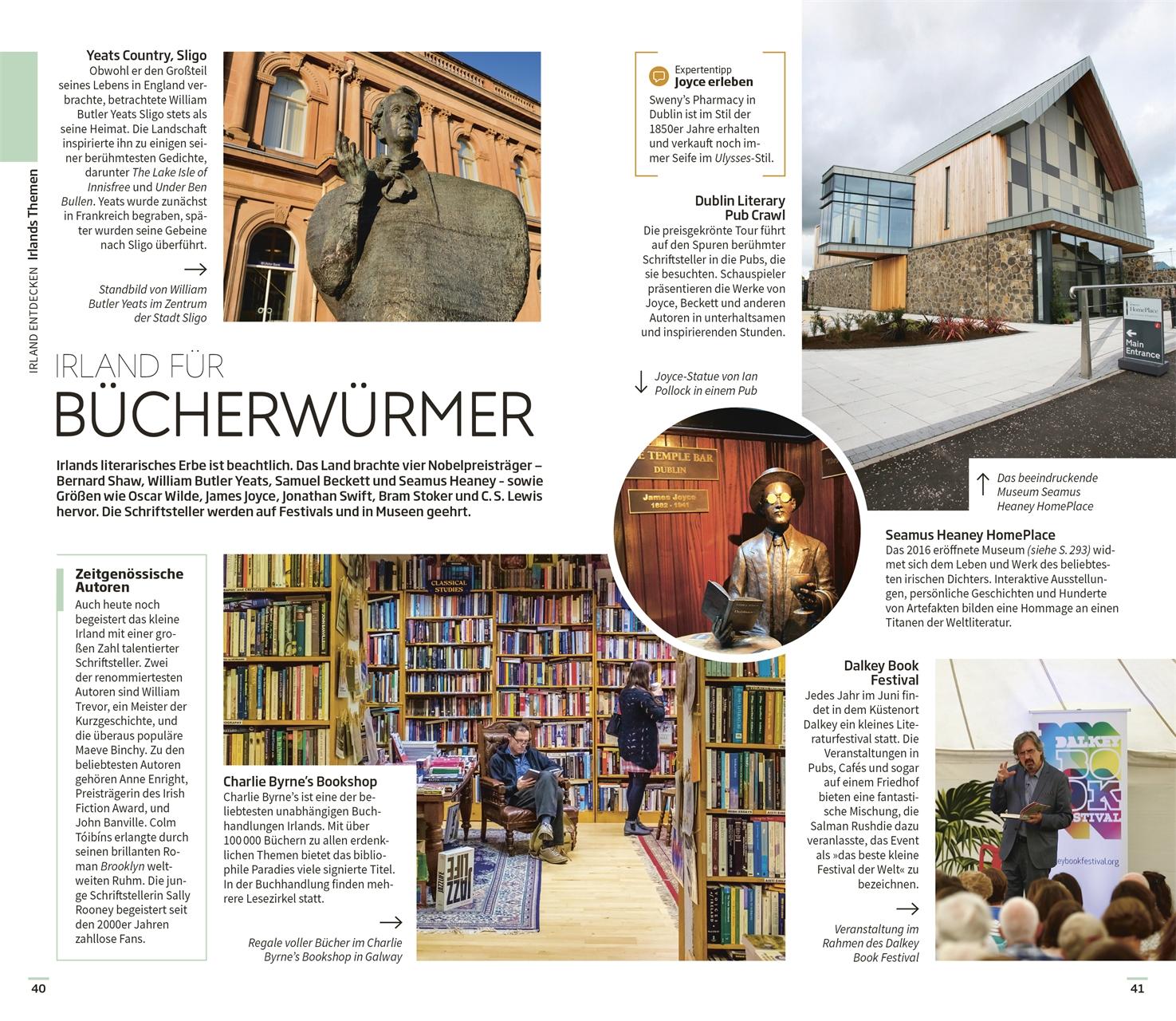 Beispielinhalt (Bild) Vis-à-Vis Reiseführer Irland