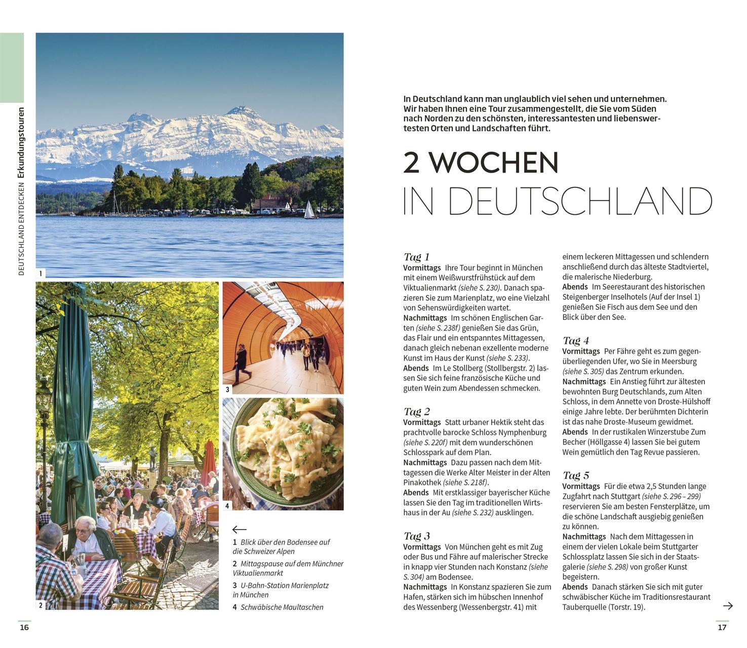 Beispielinhalt (Bild) Vis-à-Vis Reiseführer Deutschland