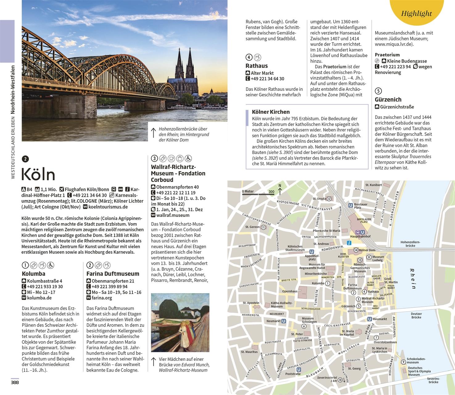 Beispielinhalt (Bild) Vis-à-Vis Reiseführer Deutschland