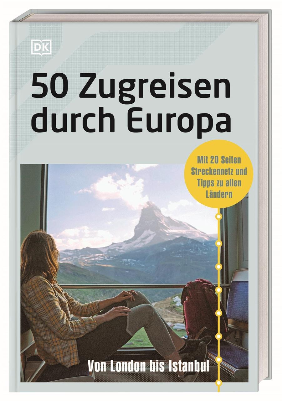 Vorderes Coverbild 50 Zugreisen durch Europa