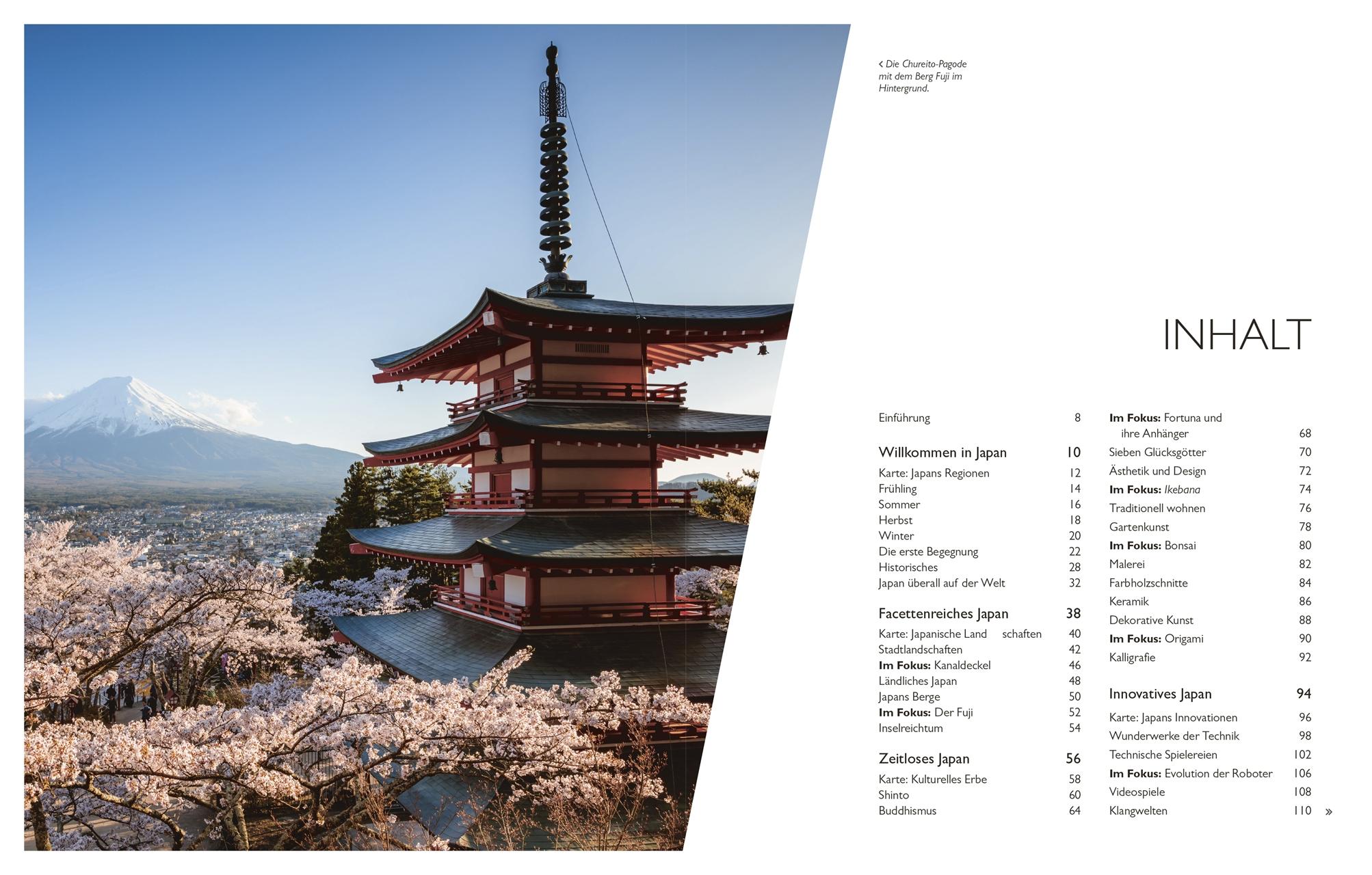 Beispielinhalt (Bild) Typisch Japan