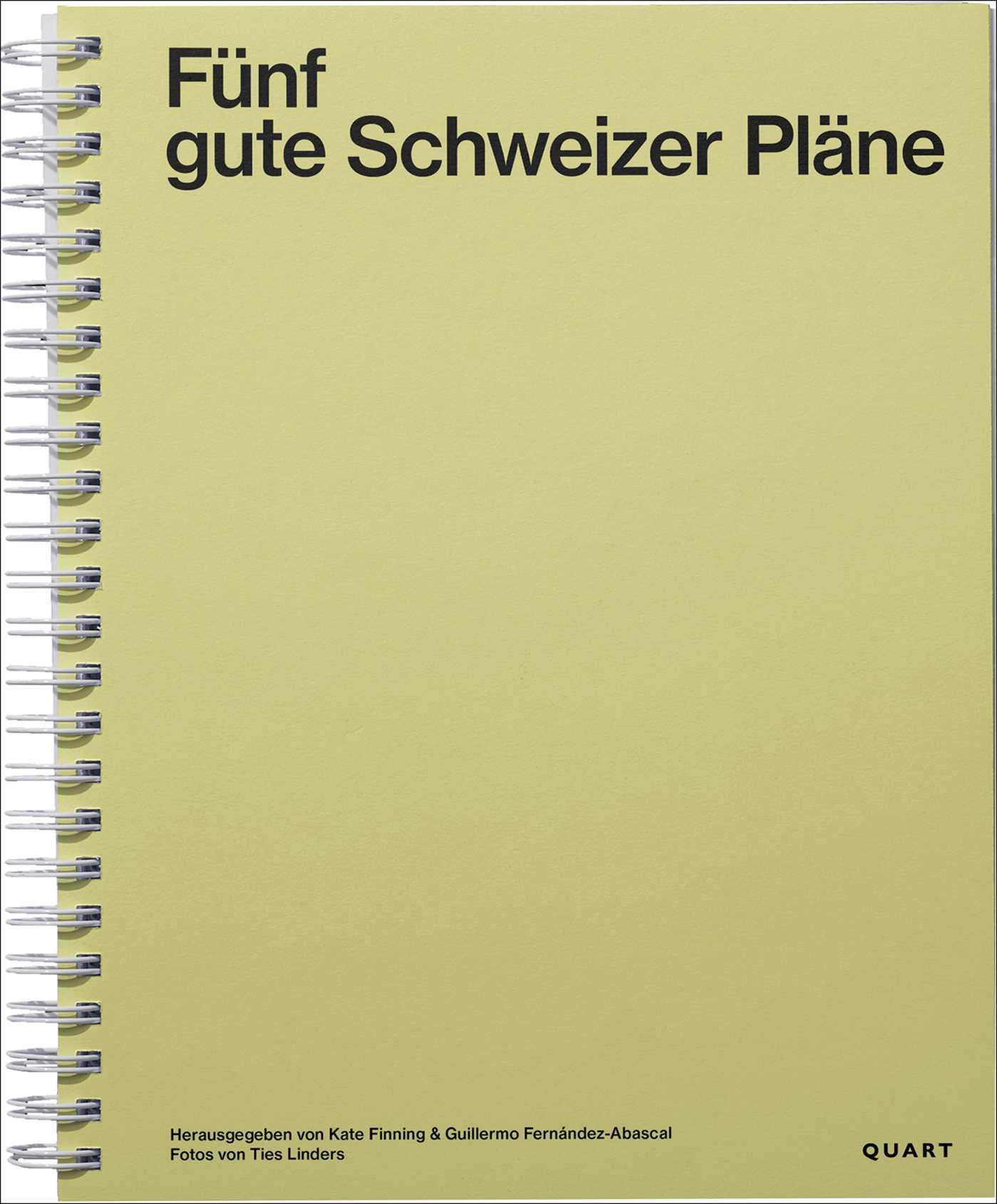 Vorderes Coverbild Fünf Gute Schweizer Pläne