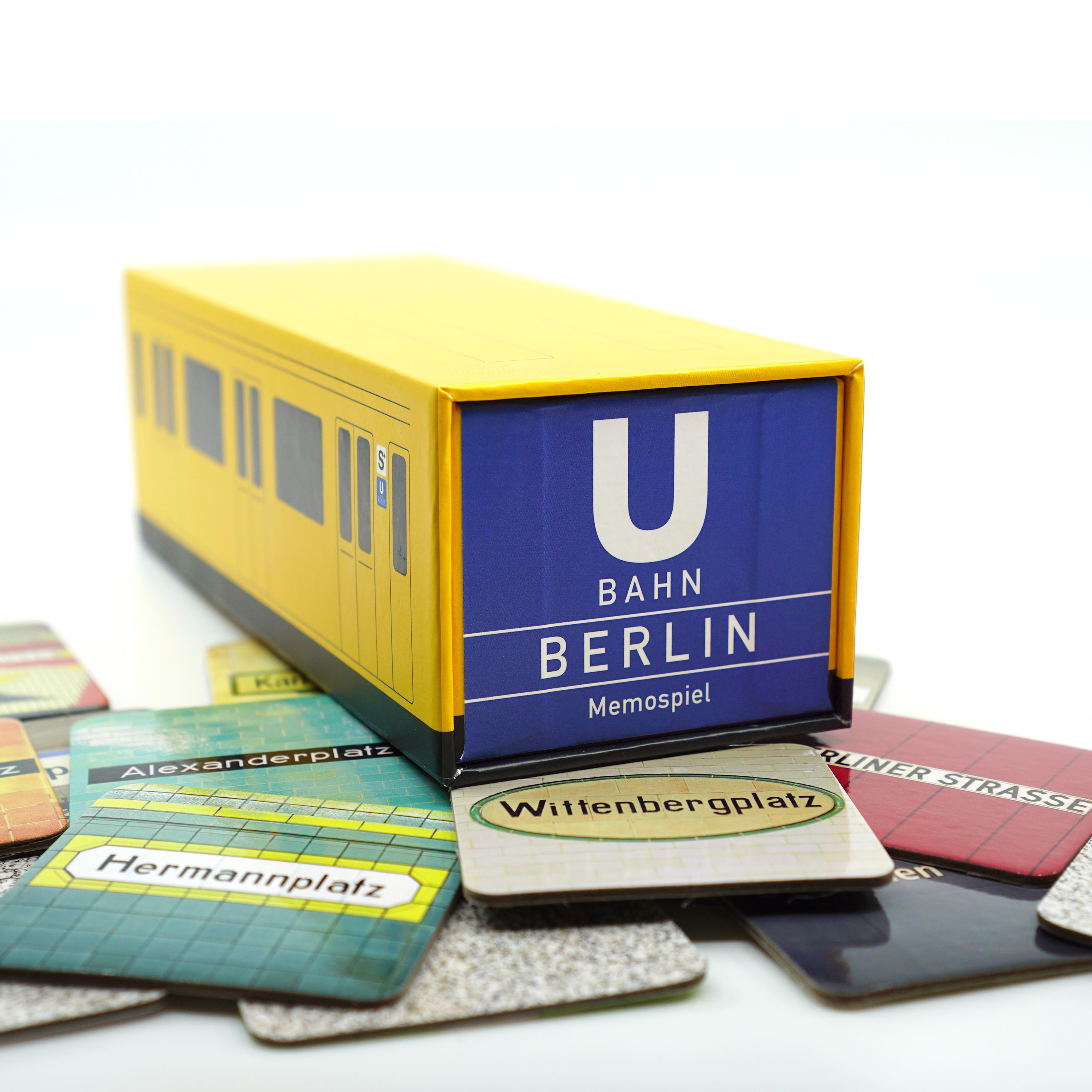Beispielinhalt (Bild) Berliner U-Bahn Memospiel