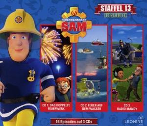 Vorderes Coverbild Feuerwehrmann Sam - Staffel 13 3CD-Box