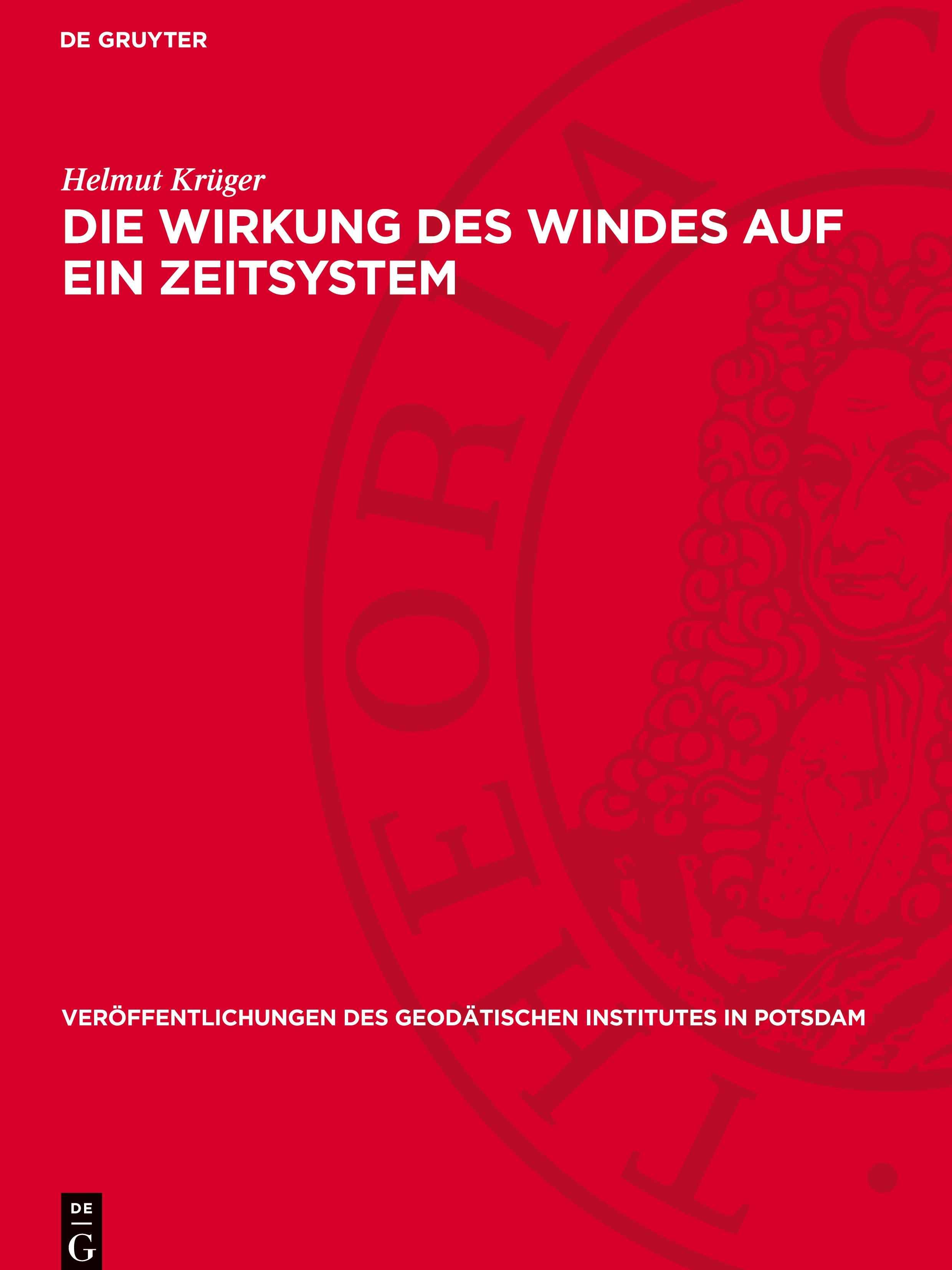 Vorderes Coverbild Die Wirkung des Windes auf ein Zeitsystem