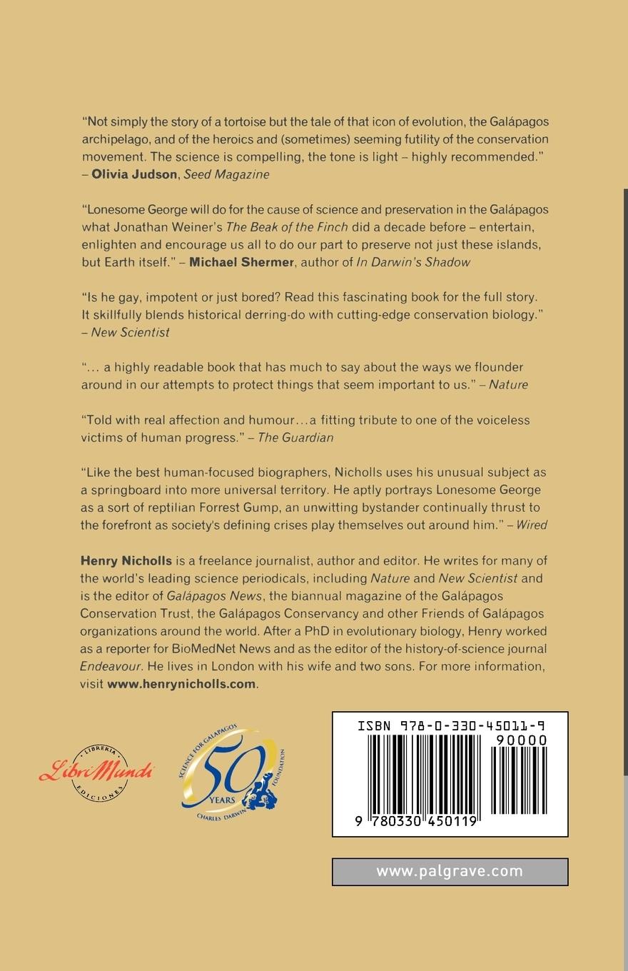 Rückseitencover Lonesome George