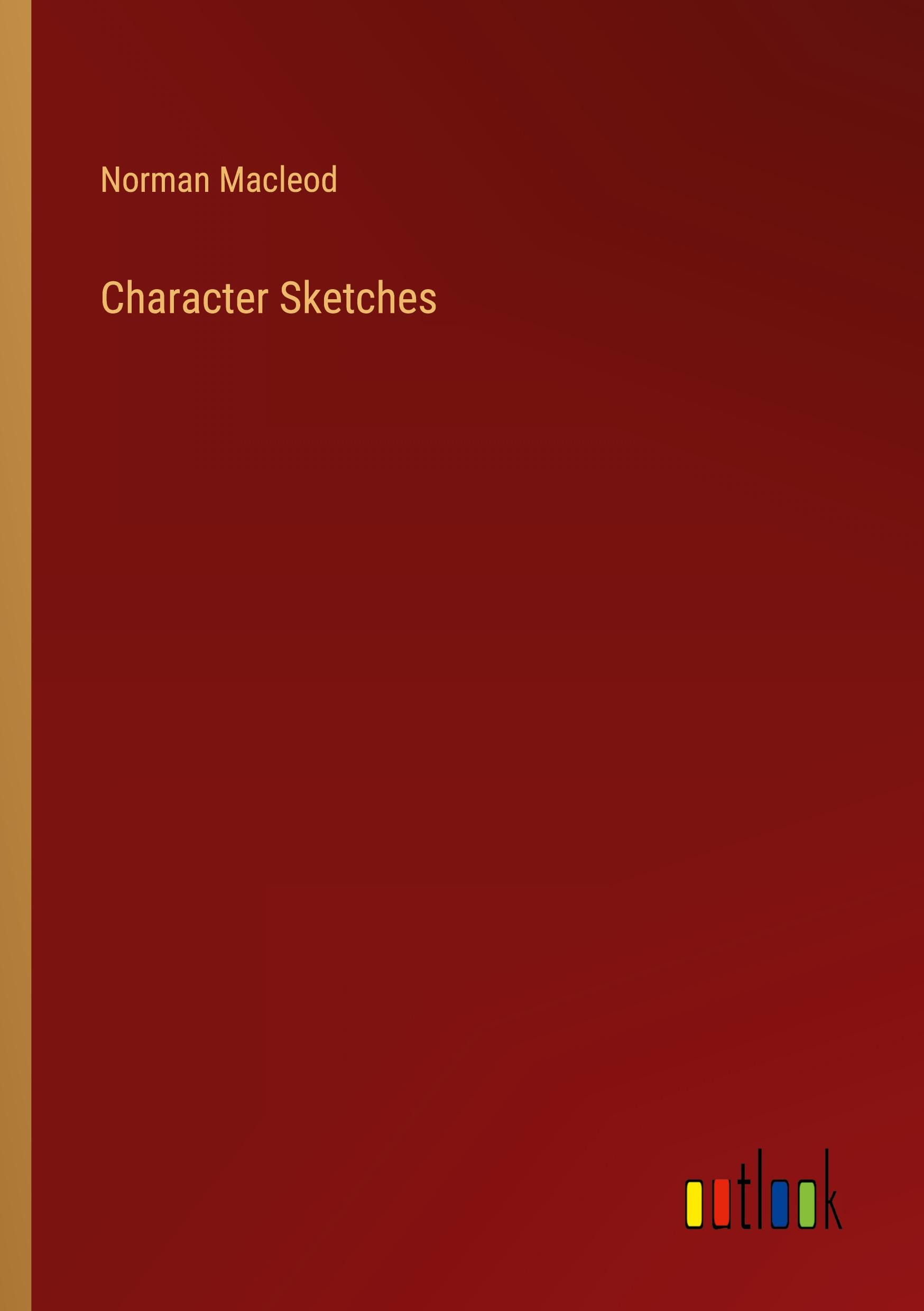 Vorderes Coverbild Character Sketches