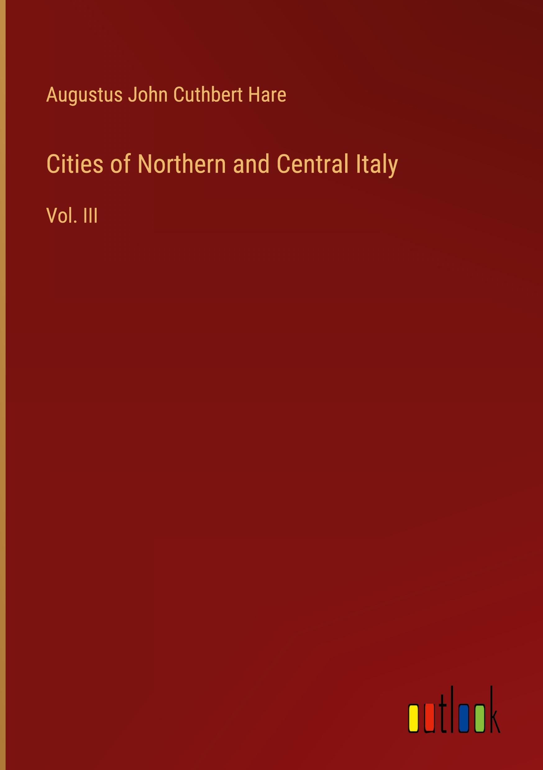 Vorderes Coverbild Cities of Northern and Central Italy