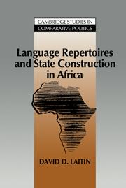 Vorderes Coverbild Language Repertoires and State Construction in Africa