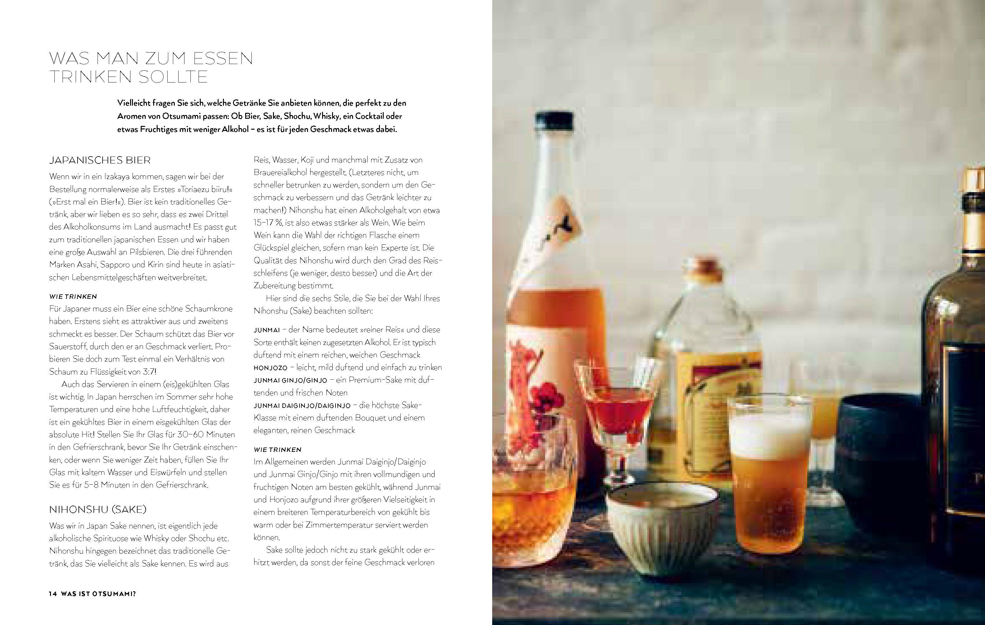 Beispielinhalt (Bild) Otsumami - Japanische Tapas