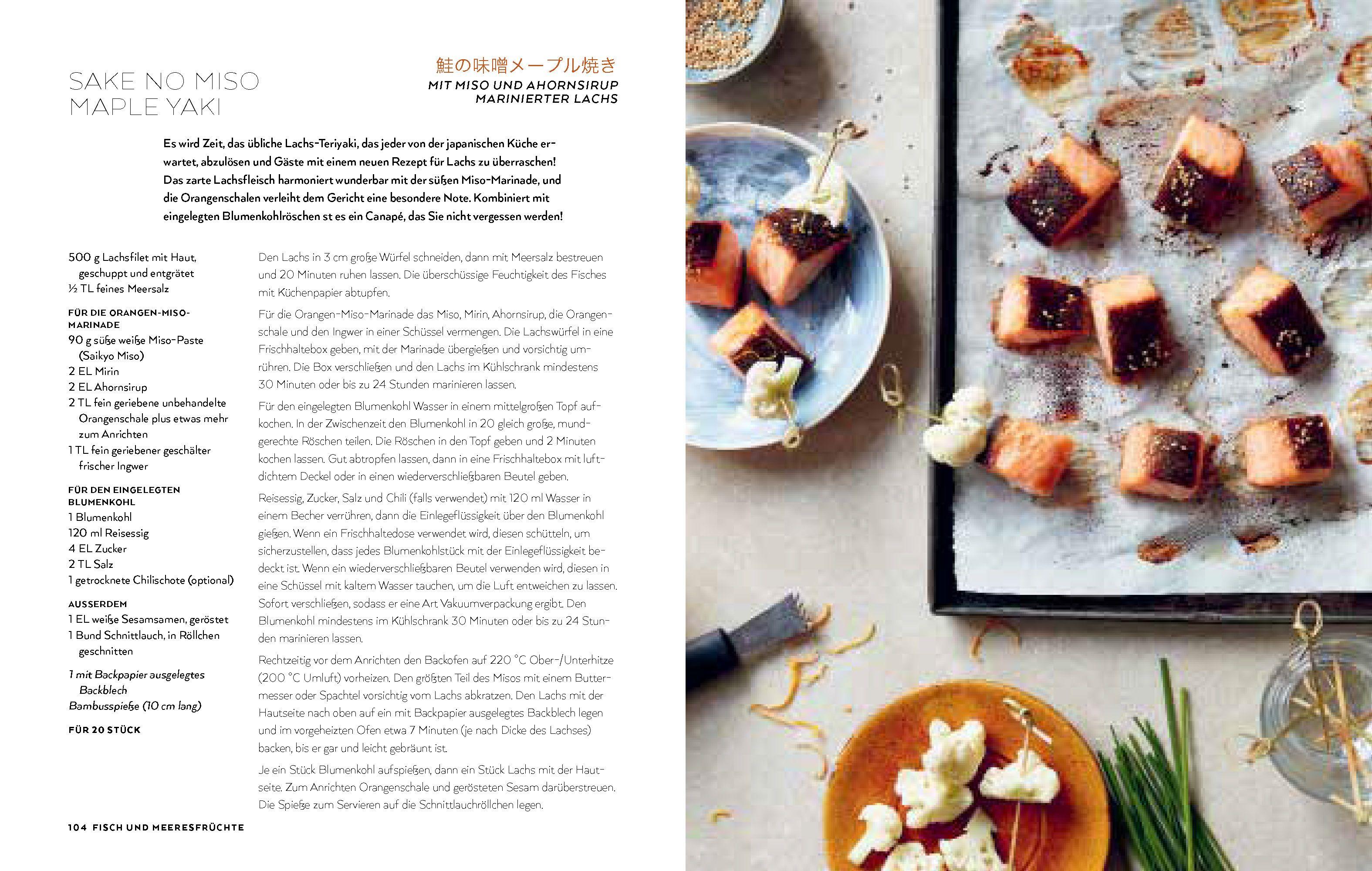 Beispielinhalt (Bild) Otsumami - Japanische Tapas