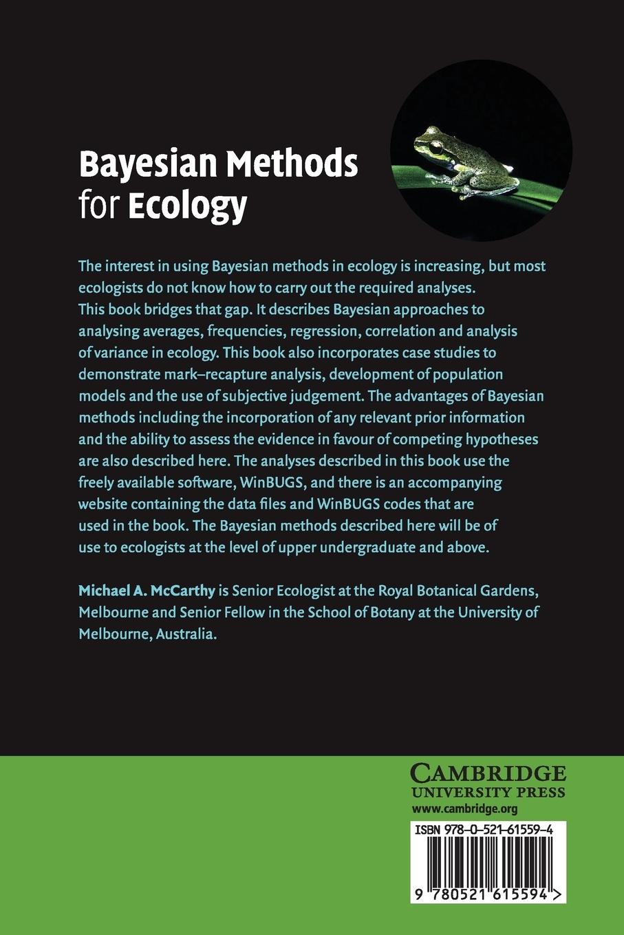 Rückseitencover Bayesian Methods for Ecology